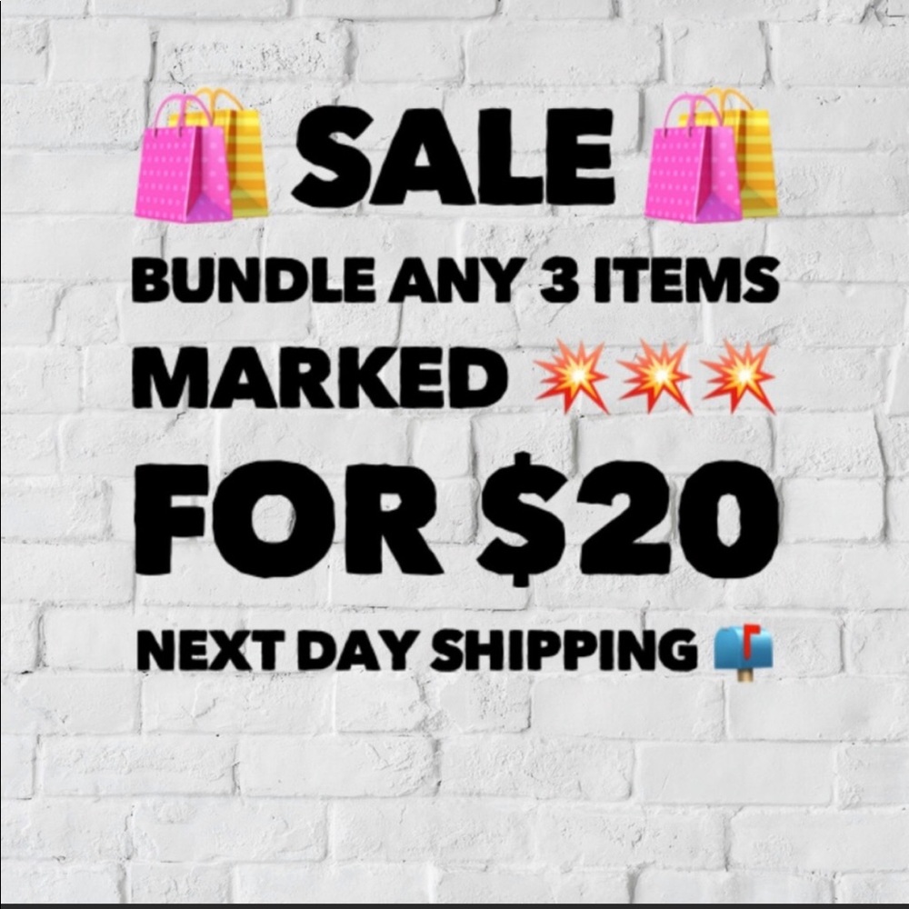 Sale  or pick 3 items under 10 and pay for 2